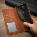 Case Xiaomi de Couro 2 em 1
