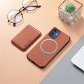 Case iPhone Malha de Silicone Respirável com Carteira Magnética 2 em 1